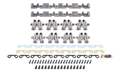 Rocker Arm - Pro Series - Shaft Mount - 1.65 / 1.65 Ratio - Full Roller - Aluminum - Natural - Dart 15 / 18 Degree Heads - Small Block Chevy - Set of 16 Rocker Arm - Pro Series - Shaft Mount - 1.65 / 1.65 Ratio - Full Roller - Aluminum - Natural - Dart 15 / 18 Degree Heads - Small Block Chevy - Set of 16