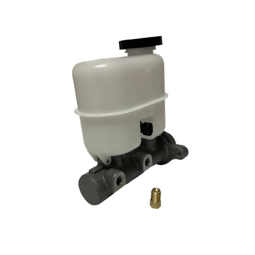 Master Cylinder - 1.339 in Bore - Dual Integral Reservoir - Aluminum - Natural - GM Fullsize Truck 1988-98 - Kit