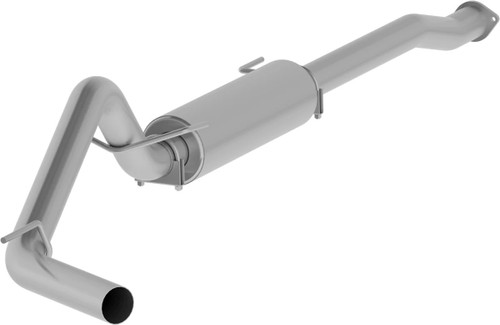 Exhaust System - Armor Lite - Cat-Back - 3 in Diameter - Single Side Exit - Steel - Aluminized - Toyota Midsize Truck 2016-23 - Kit