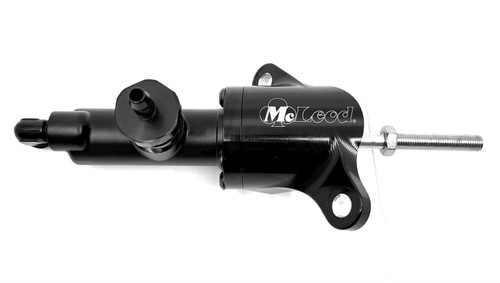 Clutch Master Cylinder - 3/4 in Bore - 1.12 in Stroke - Aluminum - Black Anodized - Each