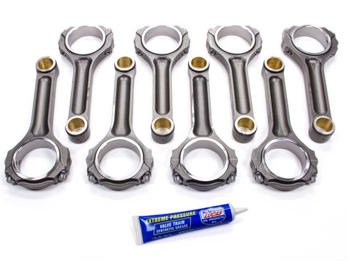 Connecting Rod - Big Block-Max - I Beam - 6.800 in Long - Bushed - 7/16 in Cap Screws - Forged - Steel - Big Block Chevy - Set of 8