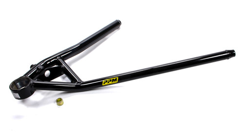 Control Arm - Tubular - Passenger Side - 3/4 in Rod End Style - Lower - 19 in Long - Screw-In Ball Joint - Steel - Black Powder Coat - Rocket Chassis - Each