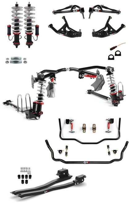 Suspension Handling Kit - Level 3 - Bearings / Coil-Over System / Control Arms / Shocks / Sway Bars / Tie Rod Sleeves / Trailing Arms - GM F-Body 1975-81 - Kit