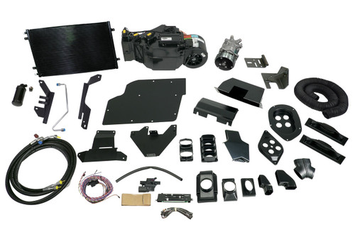 Air Conditioning Evaporator Kit - Gen V SureFit - Brackets / Controls / Evaporator / Hardware / Wiring - GM F-Body 1970-81 - Kit