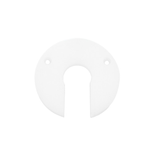 Bump Stop Shim - 0.135 in Thick - 14 mm Shaft - Plastic - White - Each
