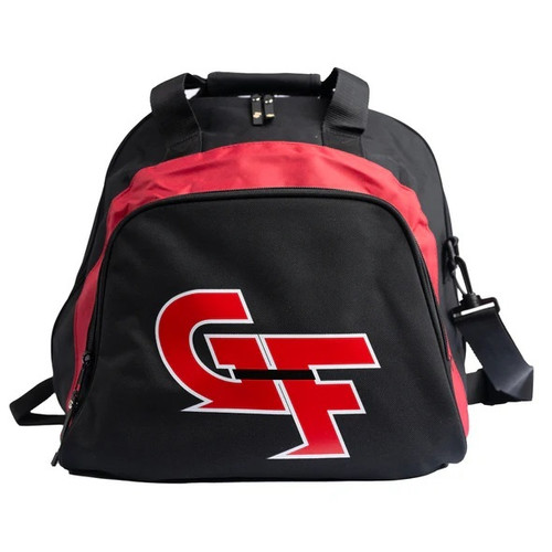 Helmet Bag - Sportsman - Fleece Lining - Zipper Closure - G-Force Logo - Nylon - Black / Red - Each