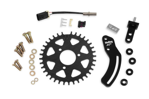 Crank Trigger Kit - Flying Magnet - Hall Effect Sensor - Trigger Wheel / Pickup / Bracket / Hardware - 8 in Balancer - Small Block Chevy - Kit