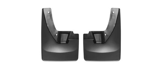 Mud Flap - DigitalFit No-Drill - Front - Plastic - Black / Textured - Dodge Ram Fullsize Truck 2009-13 - Pair