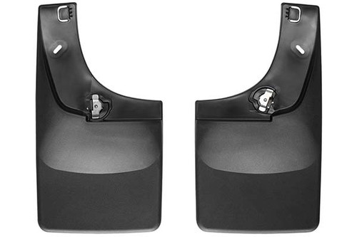 Mud Flap - DigitalFit No-Drill - Front - Plastic - Black / Textured - GM Midsize SUV 2018 - Pair