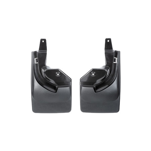 Mud Flap - DigitalFit No-Drill - Front - Plastic - Black / Textured - No Fender Flares - Ram Fullsize Truck 2020 - Pair