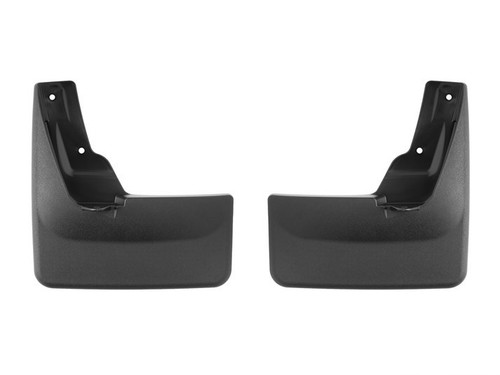 Mud Flap - DigitalFit No-Drill - Front - Plastic - Black / Textured - Toyota Fullsize Truck 2022-23 - Pair