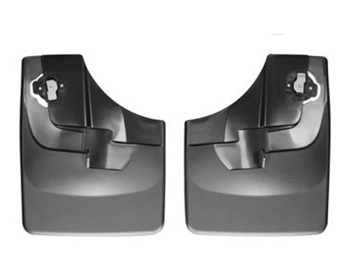 Mud Flap - DigitalFit No-Drill - Rear - Flares - Plastic - Black / Textured - Ford Fullsize Truck 2015 - Pair