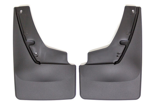 Mud Flap - DigitalFit No-Drill - Rear - Plastic - Black / Textured - GM Fullsize SUV 2015-16 - Pair