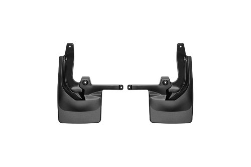 Mud Flap - DigitalFit No-Drill - Rear - Plastic - Black / Textured - Jeep Wrangler JL 2018-23 - Pair