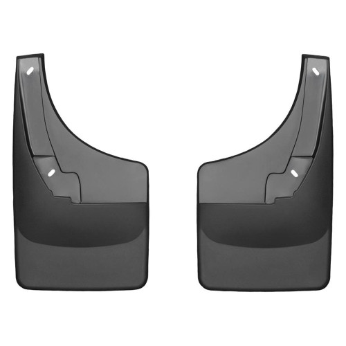 Mud Flap - DigitalFit No-Drill - Rear - Plastic - Black / Textured - Crew Cab - GM Fullsize Truck 2019 - Pair