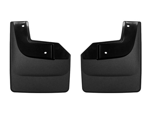 Mud Flap - DigitalFit No-Drill - Rear - Plastic - Black / Textured - Raptor - Ford Fullsize Truck 2021-22 - Pair