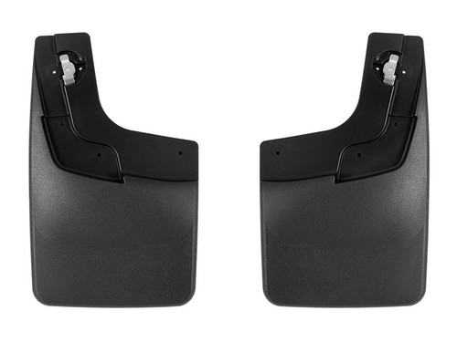 Mud Flap - DigitalFit No-Drill - Rear - Plastic - Black / Textured - GM Midsize Truck 2023 - Pair