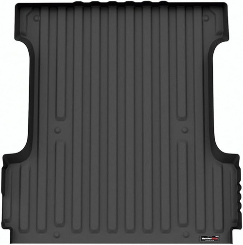 Bed Mat - TechLiner - Hook and Loop Fastener - Plastic - Black - 5 ft 6 in Bed - Ford Fullsize Truck 2021-23 - Each