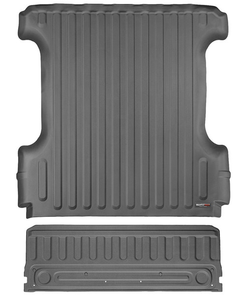 Bed Mat - ImpactLiner - Hook and Loop Fastener - Plastic - Black - 6 ft 8 in Bed - Ford Fullsize Truck 2017-24 - Each