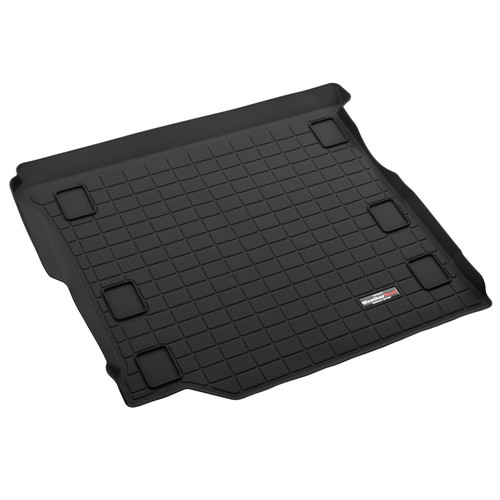 Cargo Liner - Behind 2nd Row - Plastic - Black / Textured - Flat Load Floor - Subwoofer - 4-Door - Jeep Wrangler JL 2018-22 - Each