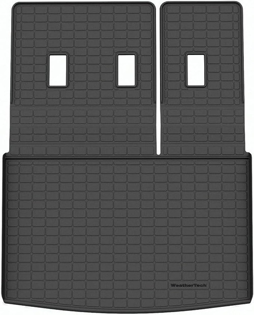 SeatBack / Cargo Liner - HP - Behind 3rd Row - Plastic - Black / Textured - GM Fullsize SUV 2021-23 - Each