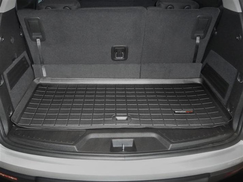 Cargo Liner - Behind 3rd Row - Plastic - Black / Textured - GM Midsize SUV 2015 - Each