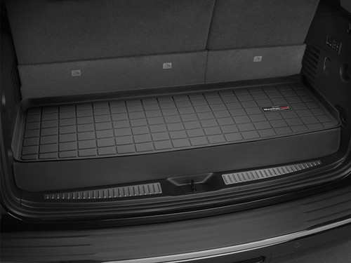 Cargo Liner - Behind 3rd Row - Plastic - Black / Textured - GM Fullsize SUV 2015 - Each