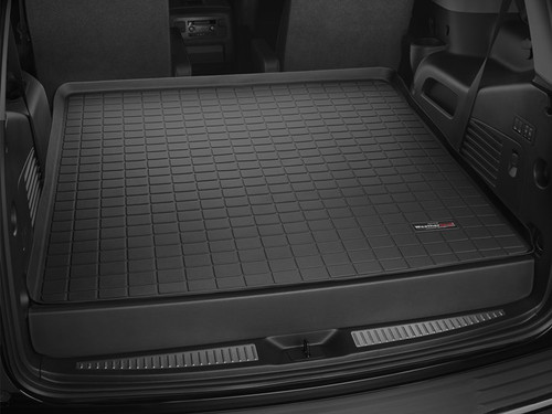 Cargo Liner - Behind 2nd Row - Plastic - Black / Textured - GM Fullsize SUV 2015 - Each