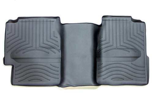 Floor Liner - 2nd Row - Plastic - Black / Textured - Extended Cab - GM Fullsize Truck 1999-2007 - Each