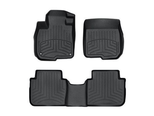 Floor Liner - HP - 2nd Row - Plastic - Black / Textured - Crew Cab - Ford Fullsize Truck 2017-22 - Each