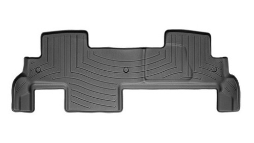 Floor Liner - 2nd Row - Plastic - Black / Textured - GM Midsize SUV 2007-15 - Each