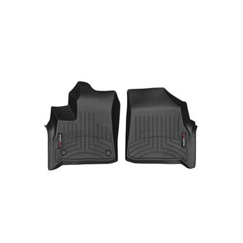 Floor Liner - Front - Plastic - Black / Textured - GM Midsize SUV 2018-19 - Pair