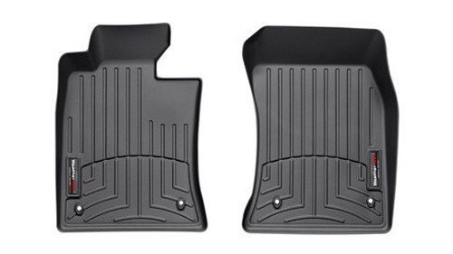 Floor Liner - Front - Plastic - Black / Textured - Mini Cooper 2007-14 - Pair