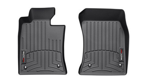 Floor Liner - Front - Plastic - Black / Textured - Mini Cooper 2007-14 - Pair