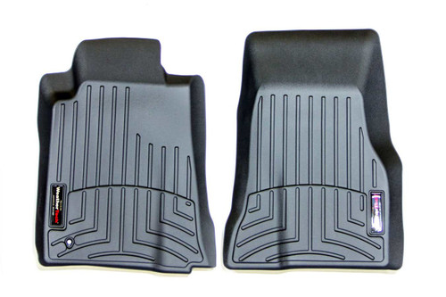 Floor Liner - Front - Plastic - Black / Textured - Ford Mustang 2005-09 - Pair