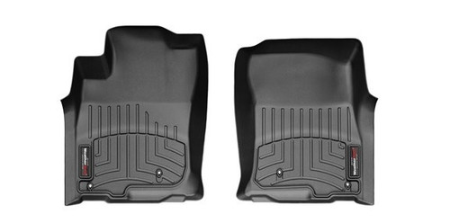 Floor Liner - Front - Plastic - Black / Textured - Dodge Ram Fullsize Truck 2019 - Pair