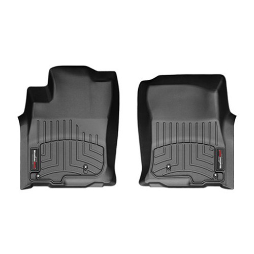 Floor Liner - Front - Plastic - Black / Textured - Ford Midsize SUV 2020 - Pair