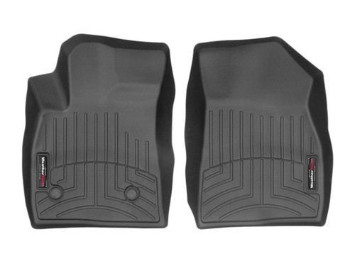 Floor Liner - Front - Plastic - Black / Textured - GM Compact SUV 2021 - Pair