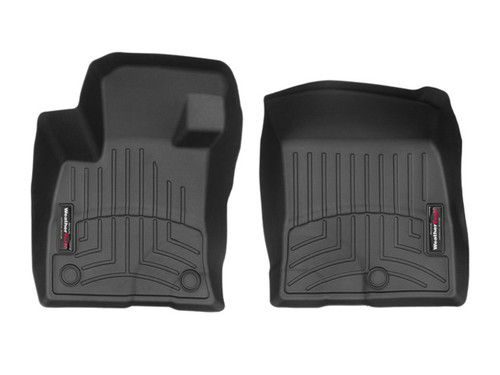 Floor Liner - Front - Plastic - Black / Textured - Ford Compact SUV 2021 - Pair