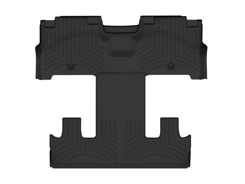 Floor Liner - 2nd / 3rd Row - Plastic - Black / Textured - Ford Fullsize SUV 2021 - Each
