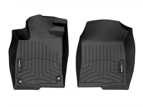 Floor Liner - Front - Plastic - Black / Textured - Acura Integra 2023-24 / Honda Civic 2022-24 - Pair