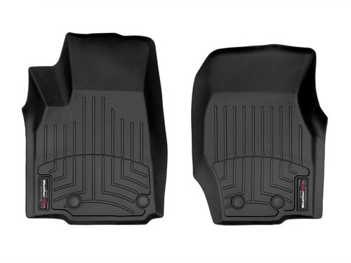 Floor Liner - Front - Plastic - Black / Textured - Jeep Grand Cherokee - Pair