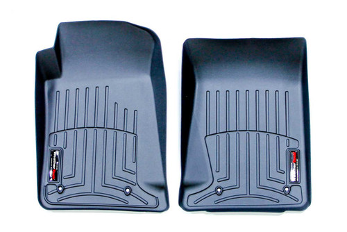 Floor Liner - Front - Plastic - Black / Textured - Chevy Camaro 2010-13 - Pair