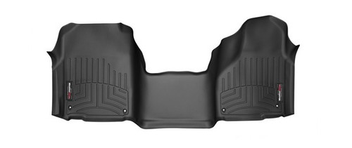 Floor Liner - Front - Over the Hump - Plastic - Black / Textured - Extended / Standard Cab - Dodge Ram Fullsize Truck 2012-13 - Each