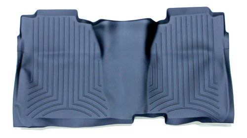 Floor Liner - 2nd Row - Plastic - Black / Textured - Crew Cab - GM Fullsize Truck 2014 - Each