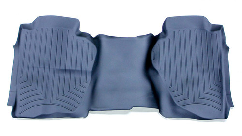 Floor Liner - 2nd Row - Plastic - Black / Textured - GM Fullsize Truck 2014-15 - Each