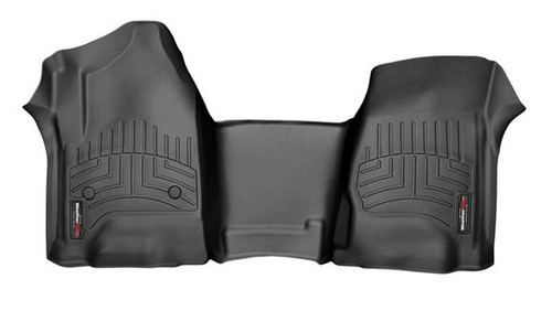 Floor Liner - Front - Plastic - Black / Textured - GM Fullsize Truck 2014-15 - Each