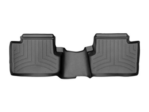 Floor Liner - 2nd Row - Plastic - Black / Textured - Jeep Cherokee 2014-15 - Each