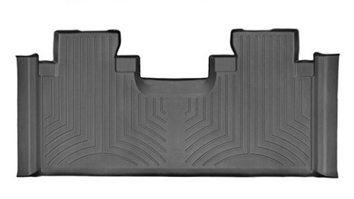 Floor Liner - 2nd Row - Plastic - Black / Textured - Crew Cab - Ford Fullsize Truck 2015 - Each