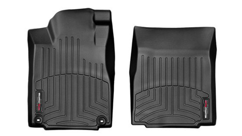 Floor Liner - Front - Plastic - Black / Textured - Honda CR-V 2012-16 - Pair